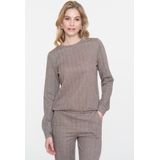 Geisha - Top 52610-60 - Dames T-shirt - Lange Mouwen