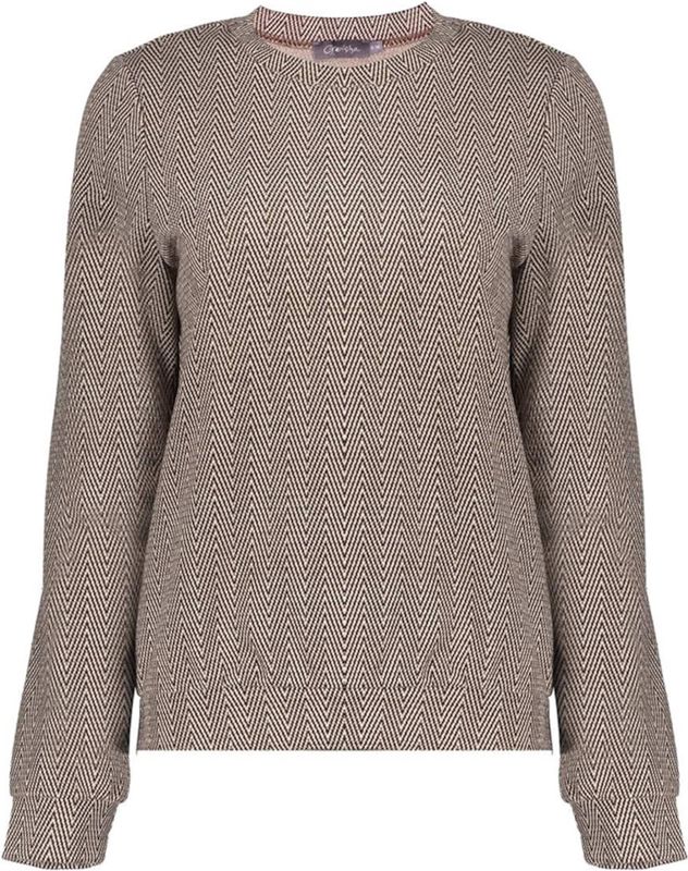 Geisha - Top 52610-60 - Dames T-shirt - Lange Mouwen