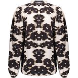 Geisha - Blouse 53755-20 - Zwart-wit - Dames