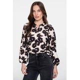 Geisha - Blouse 53755-20 - Zwart-wit - Dames