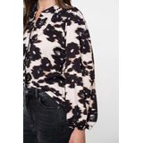 Geisha - Blouse 53755-20 - Zwart-wit - Dames