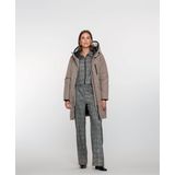 Geisha - Gewatteerde Jas - Greige - Dames