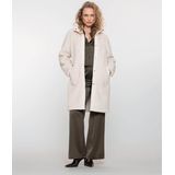 Geisha - Jas Midi Teddy - Off-white - Dames