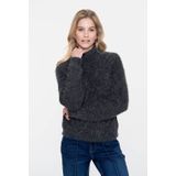 Geisha - Gebreide Trui - Grijs