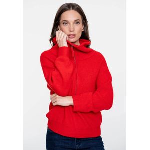 Geisha - Schipperstrui - Koraalrood - Gebreid