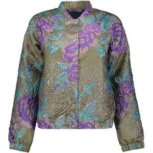 Geisha - 55713-20 - Jas - Green/Purple - Dames