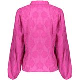 Geisha - Blouse - Roze - Met Structuur - Bloemen - Dames