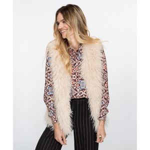 Geisha - Gilet - Ecru - Mouwloos - 100% Polyester