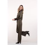 Freequent - Fqnanni Pant - Broek - Kombu Green - Dames