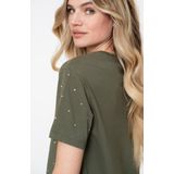 Geisha - T-shirt - Groen - 52562-47 000530 - Dames