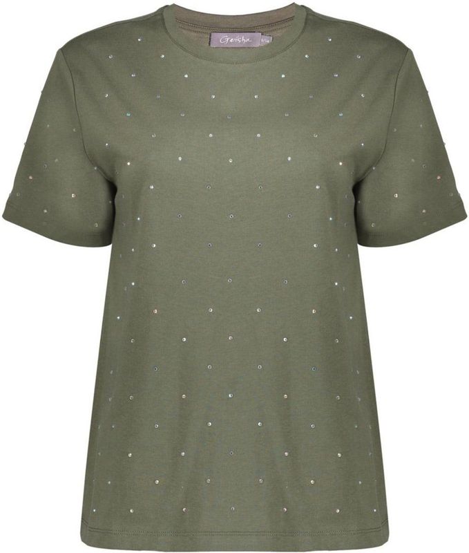 Geisha - T-shirt - Groen - 52562-47 000530 - Dames