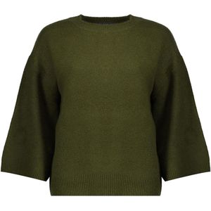 Geisha - Pullover - Forest Green - Dames - Driekwart Mouwen - Model 54534