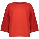 Geisha - Pullover 3/4 Mouw - Rood - Dames
