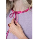 Geisha - 54602 - Trui - Lilac - Dames - 3/4 Wijde Mouwen