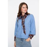 Geisha - Vest 54532-14 - Damesvest - Blauw