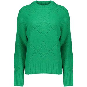Geisha - LM Pullover - Ajour Trui - Groen