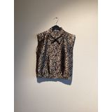 Geisha - Gilet 55715 - Gilet - Zwart/bruin - Dames