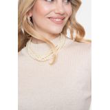 Geisha - Pullover 54531 - Off-white/gold - Damestrui