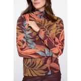 Geisha - Top Print Lurex - Bordeaux Rood - Dames