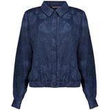 Geisha - Jack Denim 55560-26 - Blue - Damesjack - Cropped Pasvorm