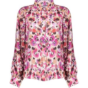 Geisha - 53620-20 - Blouse - Dierenprint - Lange Mouwen - 100% Viscose