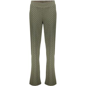 Geisha - Broek Jacquard Lurex - Groen - Dames