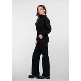 Geisha - 51680-20 - Pantalon - Black - High Waist - Pinstripe Print