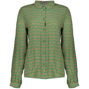 Geisha - Blouse - Groen/Roze - Met Glitterdetails - 53613