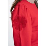 Geisha - 52582 - Sweater - Rood - Dames