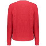 Geisha - Vest - Rood - Fijn Gebreid