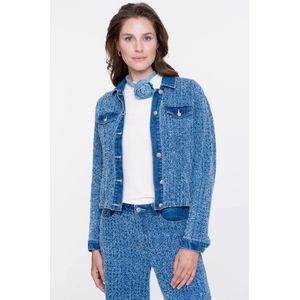Geisha - Spijkerjack - Blauw - Raw