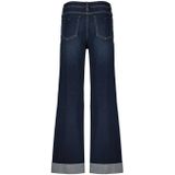 Geisha - 51544-10 - Jeans - Black Denim Tinted - Wide Turn-up