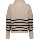 Geisha - Trui - Sand/black - Met Streepdessin - Dames