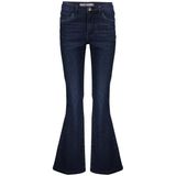 Geisha - Jeans 51518-10 - Damesbroek - Blauw - Hoge Taille - Wijde Pijpen