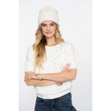 Geisha - 54508 - Trui - Off-white - Korte Mouwen - Dames