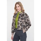 Geisha - Gewatteerde Jas - Roestbruin - Model 58580