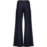 Geisha - 51521-10 - Flared Jeans - Dark Blue Denim Stonewash