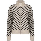 Geisha - 54503-10 - Vest - Oversized - Lange Mouwen - Diagonale Streepdessin