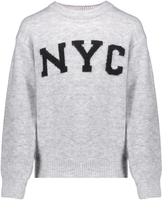 Geisha - NYC - Winter Trui - Grijs/Zwart - Meisjes