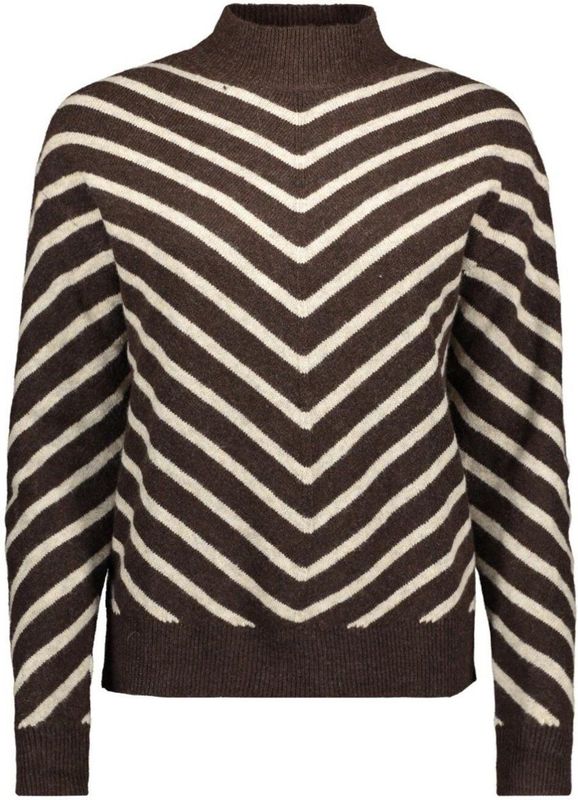 Geisha - Trui - Brown/sand - Gebreide Trui - Dames