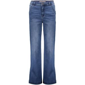 Geisha - Jeans - Stone Blue - Model 51803 - Dames - Wijde Pijp