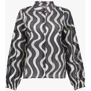 Geisha - 53915-20 - Damesblouse - Black/Gold