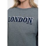 Geisha - 52826 - Sweater - Grey Melange - Dames