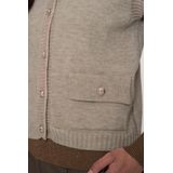 Geisha - Gilet 54875-70 - Zand - Met Zakken
