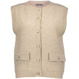 Geisha - Gilet 54875-70 - Zand - Met Zakken