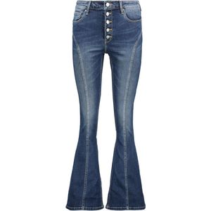 Raizzed - Sunrise Seam - Jeans - Blauw - Bootcut Flare Fit, 5-Pocket, Hoge Taille, 72% Katoen