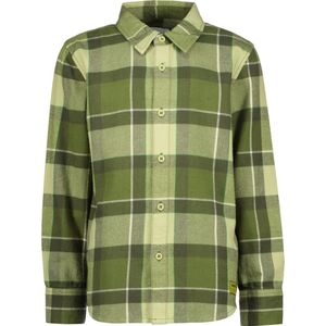 Raizzed Groene Blouse met Blokpatroon voor Jongens