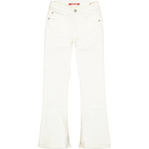 Vingino Meisjes Jeans Britte Split White Denim - Maat 116