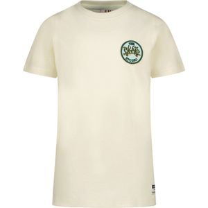 Vingino T-shirt Hanyi Jongens T-shirt - Cloud White - Maat 116