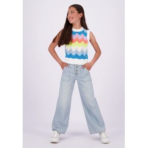 Vingino Flat knit Millie Meisjes Trui - Real White - Maat 116